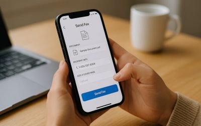 How to Fax from iPhone for Free: Send & Receive Faxes with FaxBurner