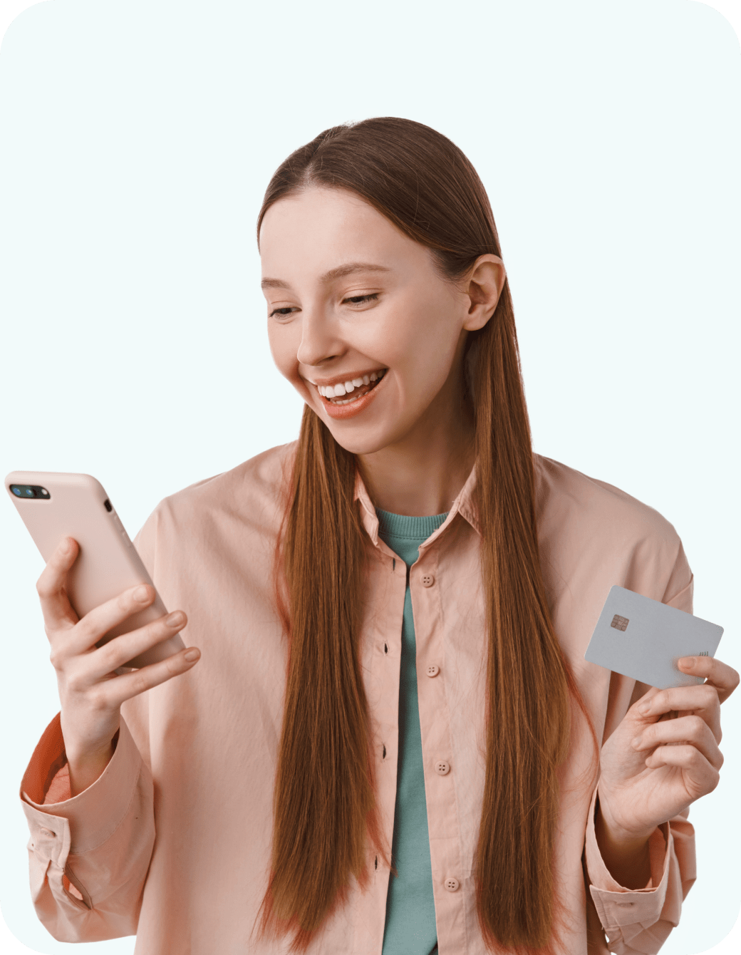 woman using faxburner