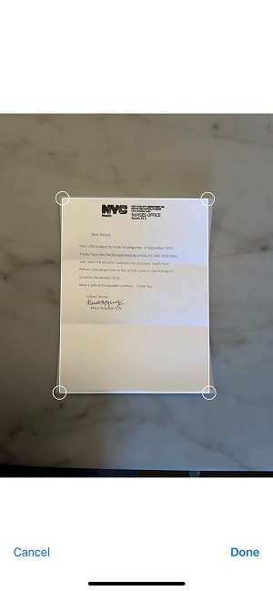 cropping image with faxburner